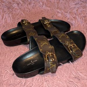 LV Bom Dia Flat Mules Sz40
